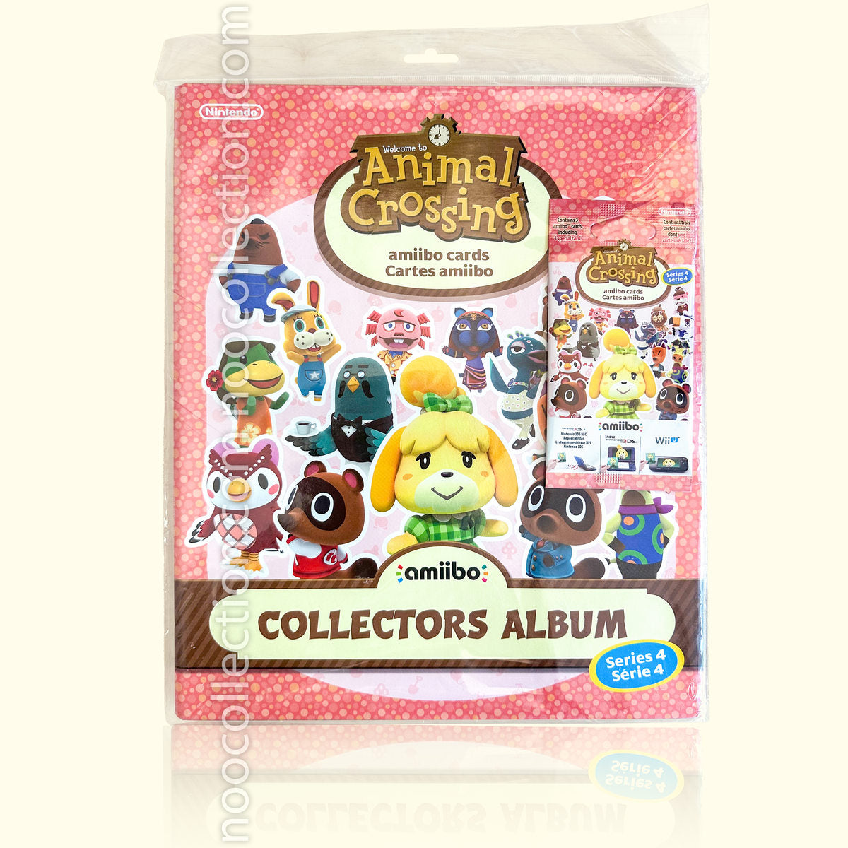 Album de collection compatible avec : cartes Animal Crossing Nintendo  amiibo | Série 5 | Album Collectors | avec 3 cartes