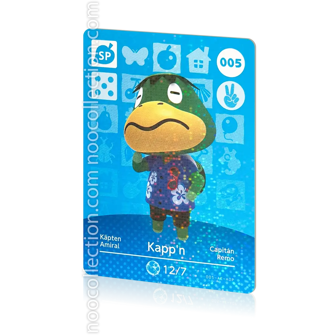 Amiibo Animal Crossing Amiral / Captain - Neuf En Boîte - Figurine Nintendo