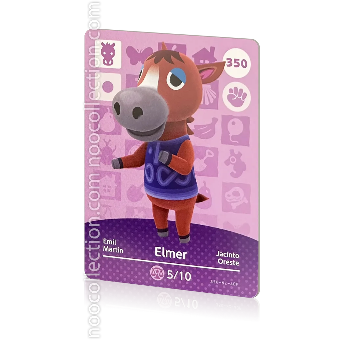 Carte Amiibo Animal Crossing - Gogo / Peewee - #346 - Occasion - Version EUR
