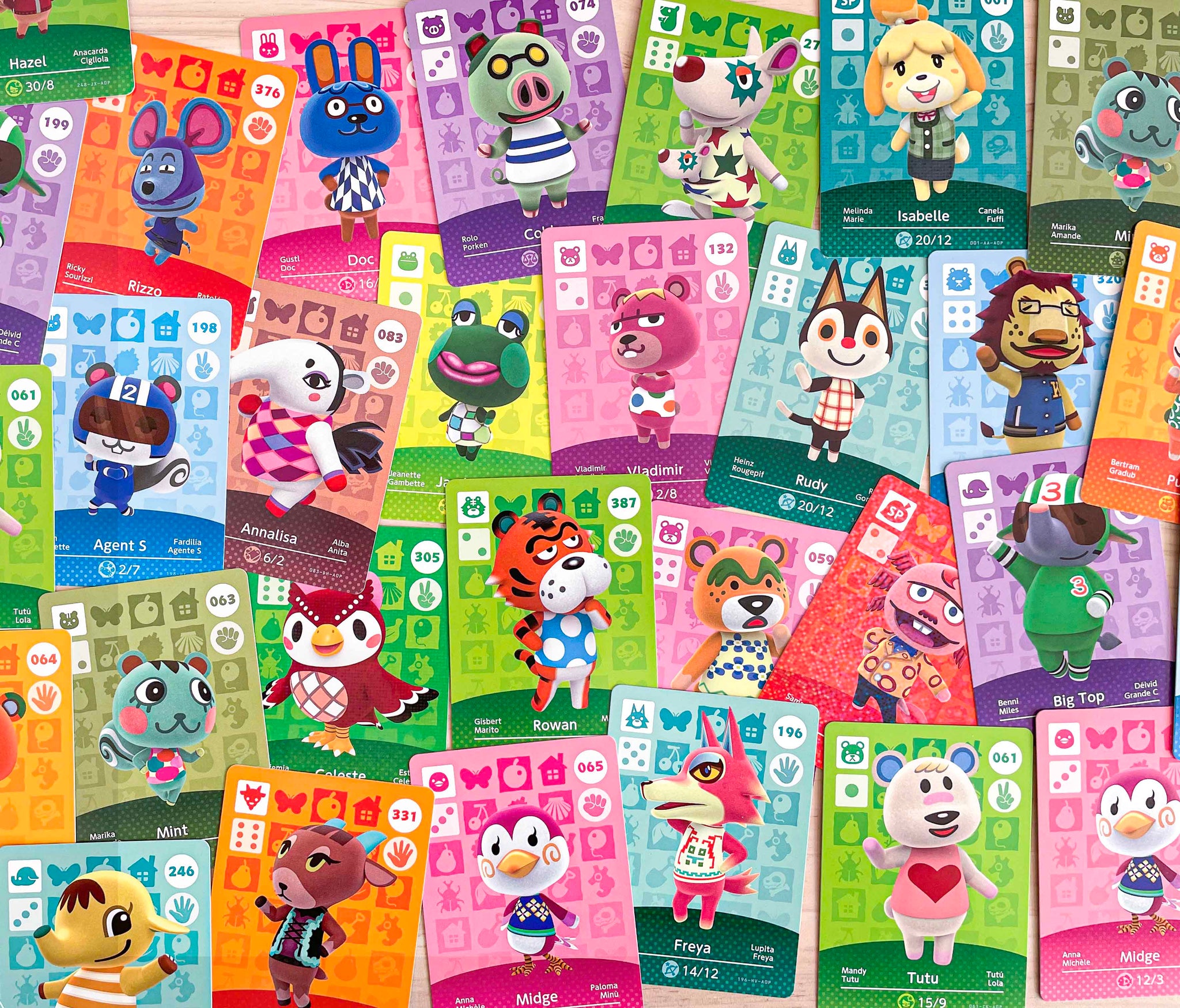 Quelles sont les cartes Amiibo AC les plus rares ?