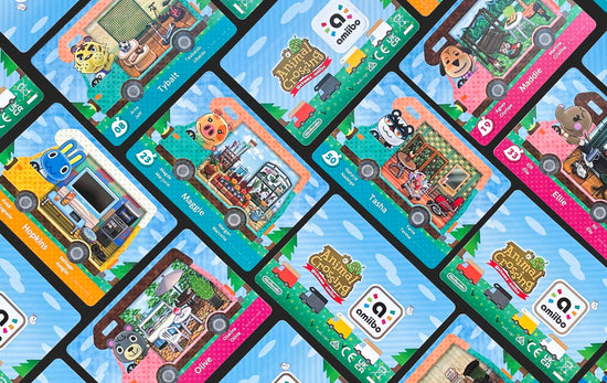 Cartes Amiibo Nintendo Animal Crossing - Série 1 - Lot de 6 cartes