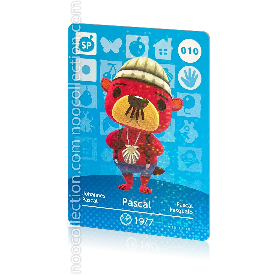 Pascal Card Série 1 - Pascal - 010 – noocollection