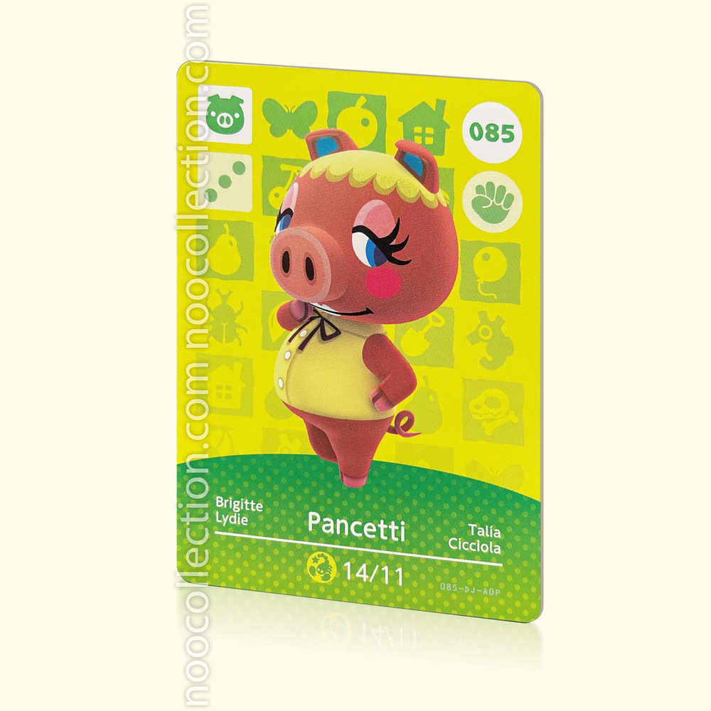 Carte Amiibo Animal Crossing – Noix De Pécan #180 (occasion, Bon état)