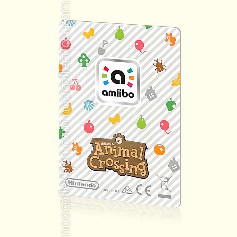 Carte Amiibo Rare Animal Crossing (Happy Home Designer & Welcome Amiibo)  Série 2 N°102 : Risette